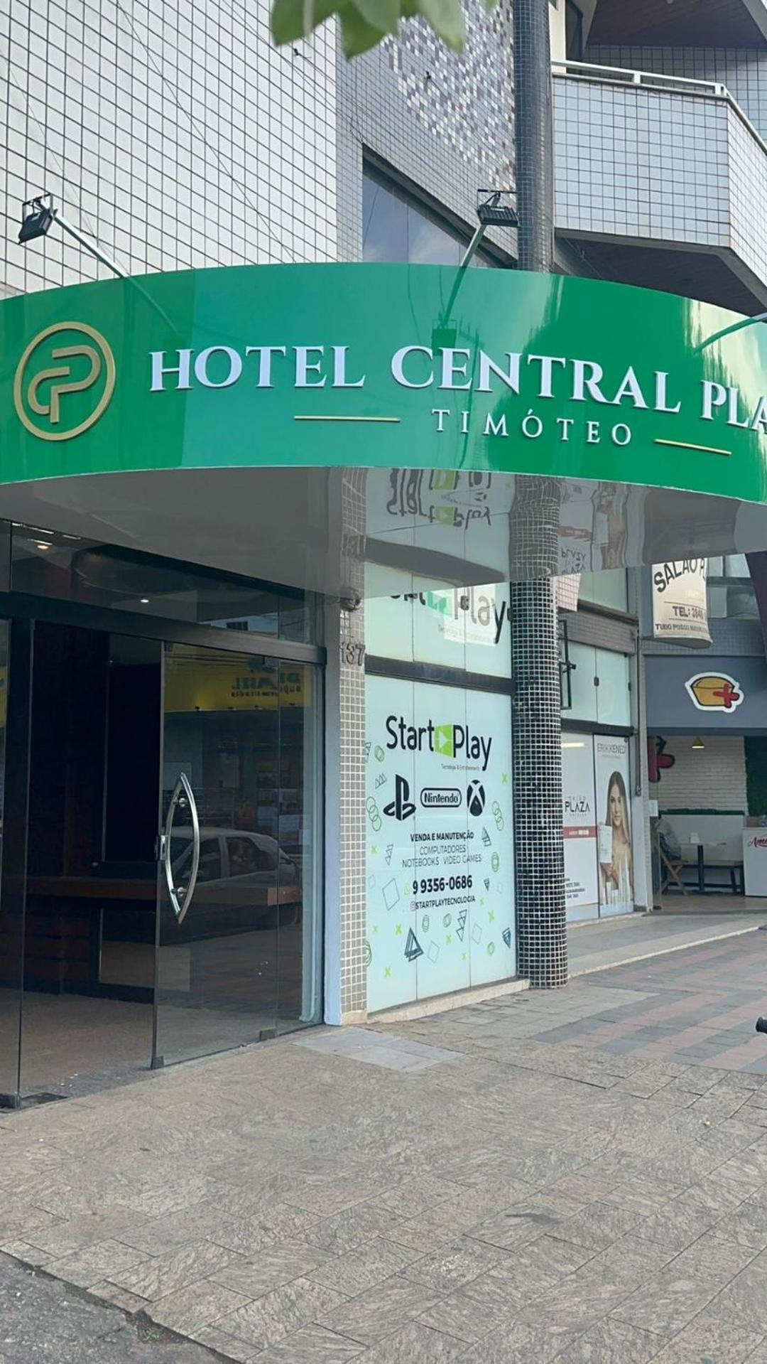 Hotel Central Plaza Timoteo Timóteo Exterior foto